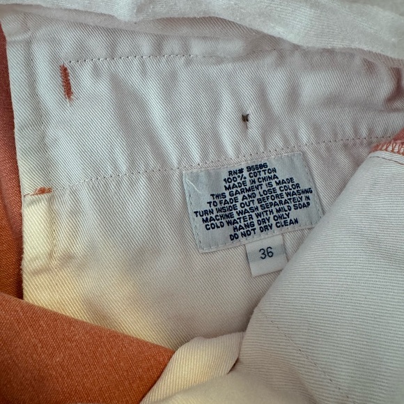 Men's Salmon Shorts - Picture 4 of 4